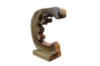 Picture of 650-045 Solid Teak Wood Rustic Decorative Sculpture (25cmx38cm)