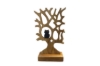 Picture of 650-043 H45 Owl on Tree Solid Teak Wood  Decorative Sculpture