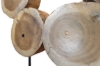 Picture of 650-046 Solid Teak Wood Multi-Step Decorative Sculpture(55cmx73cm)