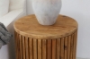 Picture of RILMOND Reclaimed Pine Wood Round Stool/Side Table