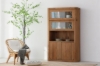 Picture of LUMBER 180x110cm Reclaimed Pine Wood Display Storage Cabinet
