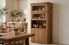 Picture of LUMBER 180x110cm Reclaimed Pine Wood Display Storage Cabinet