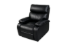 Picture of NUVIA 360° Swivel Manual Recliner Lounge Chair with Mobile Holder (Black)