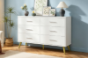 Picture of ELARA 6-Drawer Dresser/Storage Cabinet (White)