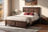 Picture of VENTURA Oak Bed Frame in Queen/King Size