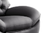 Picture of SANO 360° Swivel Manual Recliner Lounge Chair with Mobile Holder (Black)
