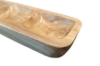 Picture of 650-038 Solid Teak Wood 4-Compartment Bowl (49cmx13cm)