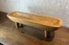 Picture of 650-036 Solid Teak Wood Ship Bowl with Legs (50cmx14cm)