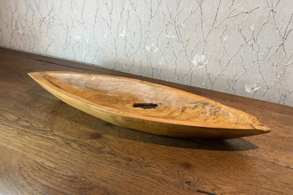 Picture of 650-037 Solid Teak Wood Ship Bowl (60cmx14cm)