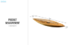 Picture of 650-037 Solid Teak Wood Ship Bowl (60cmx14cm)