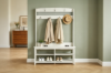 Picture of ELLIS Hall Tree with Shoe Bench, Coat Rack & Shelves (175x125cm)