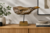 Picture of 650-054 Solid Teak Wood Abstract Decorative Sculpture