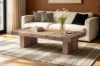 Picture of HECTOR 100% Reclaimed Oak Wood Coffee Table (135x70cm)