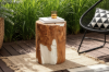 Picture of TAKARA Teak Root Cylindrical Stool