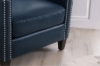 Picture of [FLOOR MODEL CLEARANCE] ABBEY Arm Chair (Navy Blue)ABBEY Arm Chair (Navy Blue)