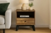 Picture of [FLOOR MODEL CLEARANCE] CALLA 1-Drawer Solid Acacia Wood Side Table