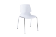 Picture of [FLOOR MODEL CLEARANCE]EVOLVE Stackable Dining/Visitor Chair (White)