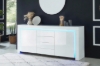 Picture of [FLOOR MODEL CLEARANCE]GRAINY 170 2-Door 3-Drawer High Gloss Buffet with LED Lights