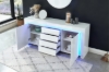 Picture of [FLOOR MODEL CLEARANCE]GRAINY 170 2-Door 3-Drawer High Gloss Buffet with LED Lights