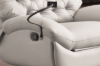 Picture of [FLOOR MODEL CLEARANCE] SANO 360° Swivel Manual Recliner Lounge Chair with Mobile Holder (Beige)